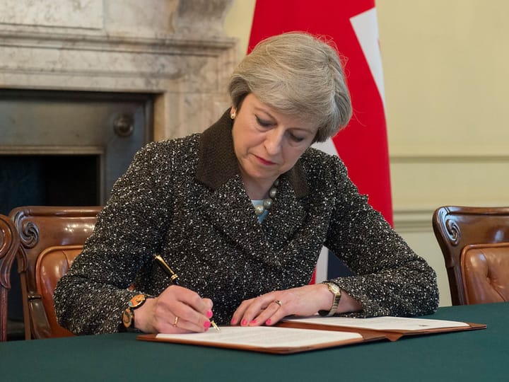 Theresa May : le leadership à l'ombre du Brexit